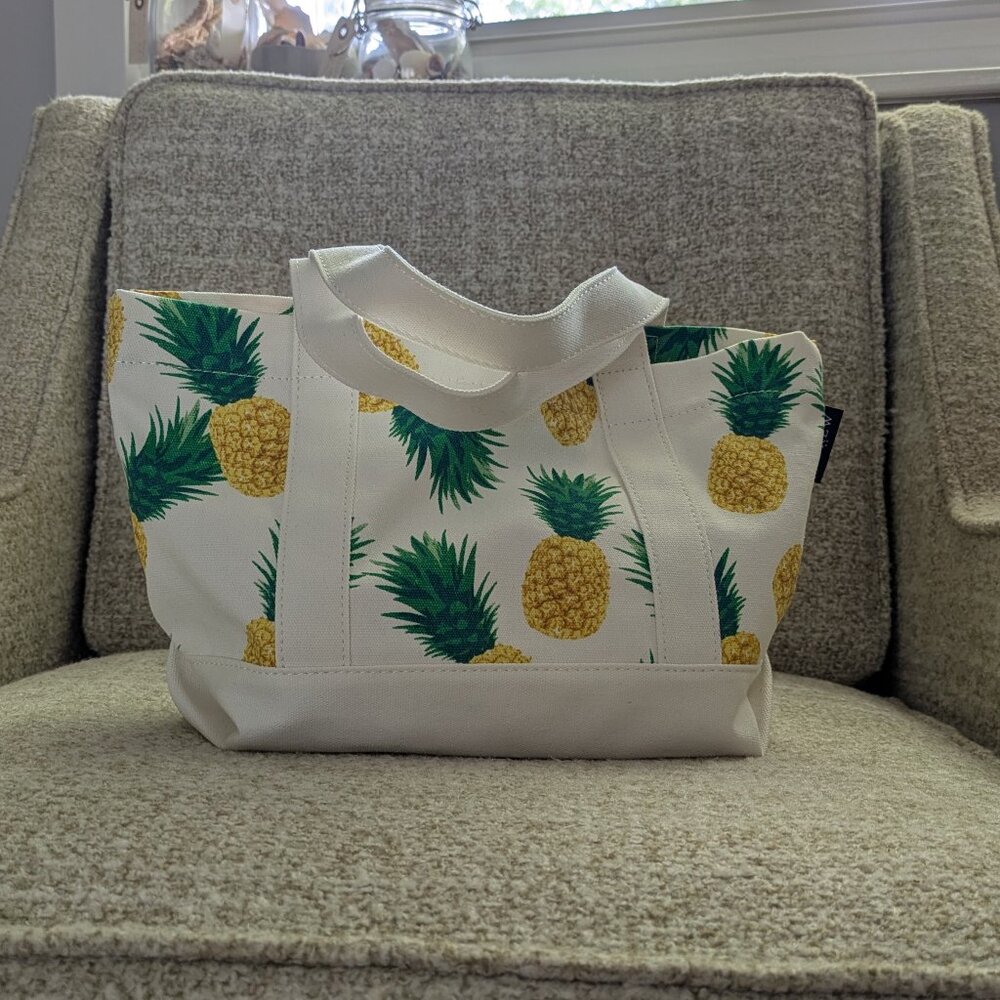 J. Crew Mini Purse - pineapple print NWT